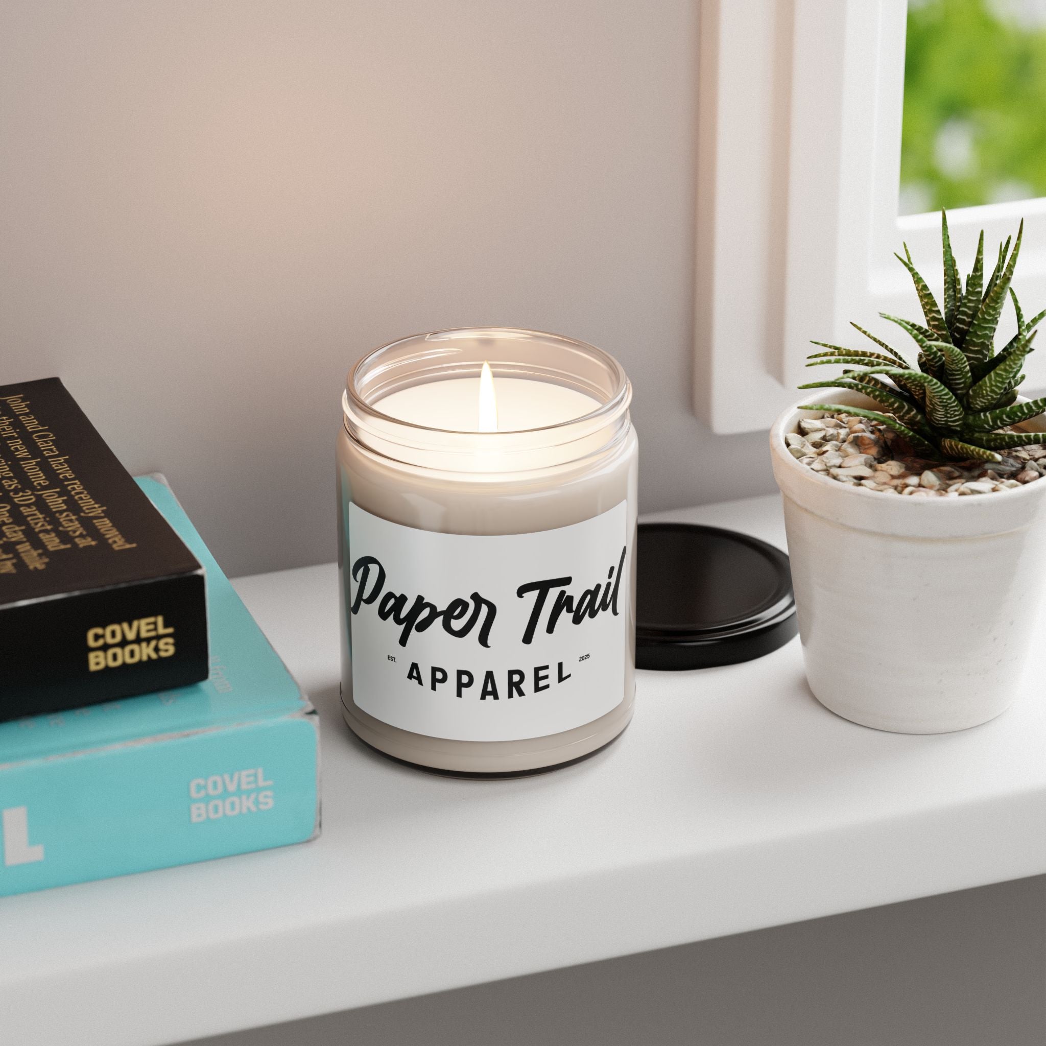 Paper Trail Scented Soy Candle, 9oz