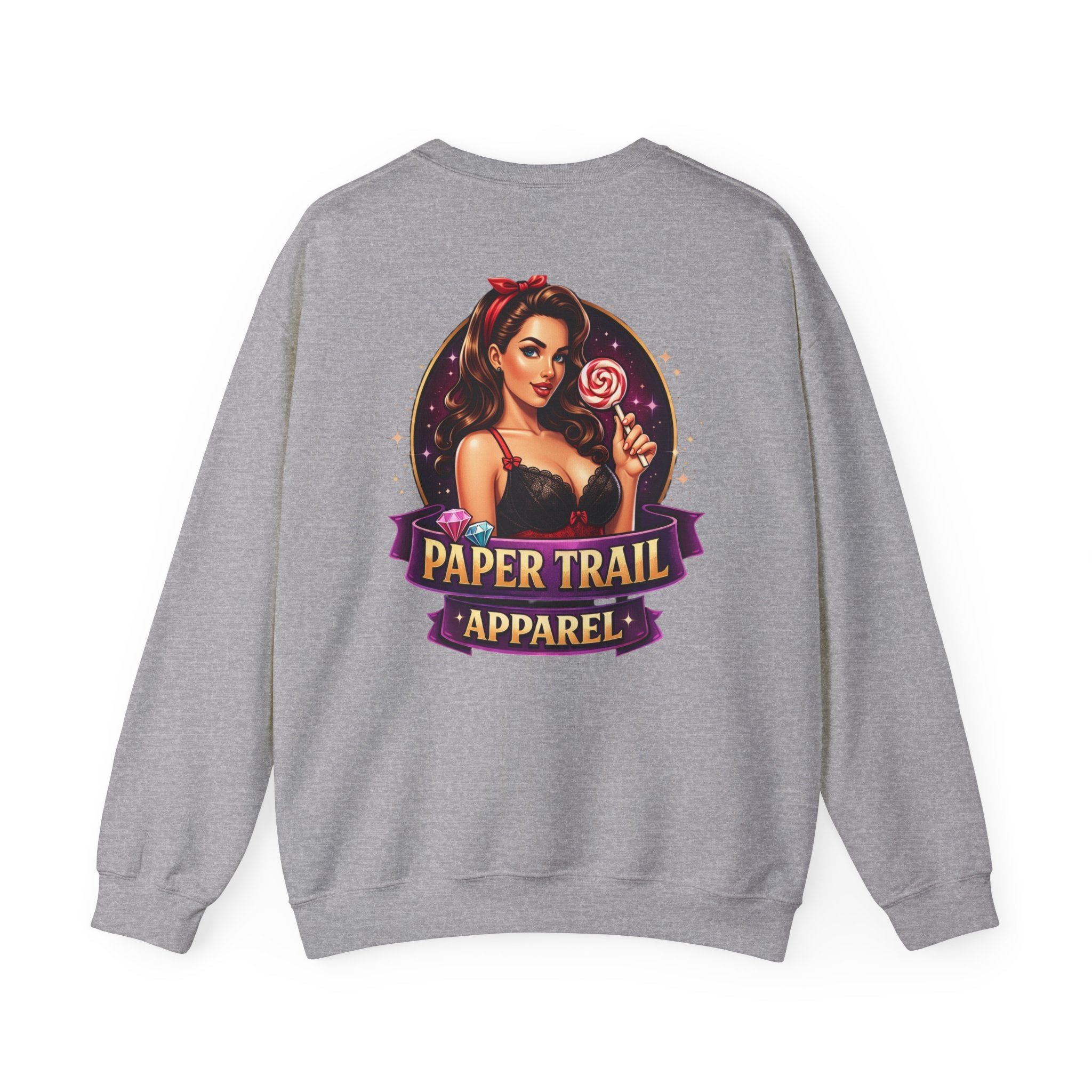 Paper Trail Pin Up Sweatshirt
