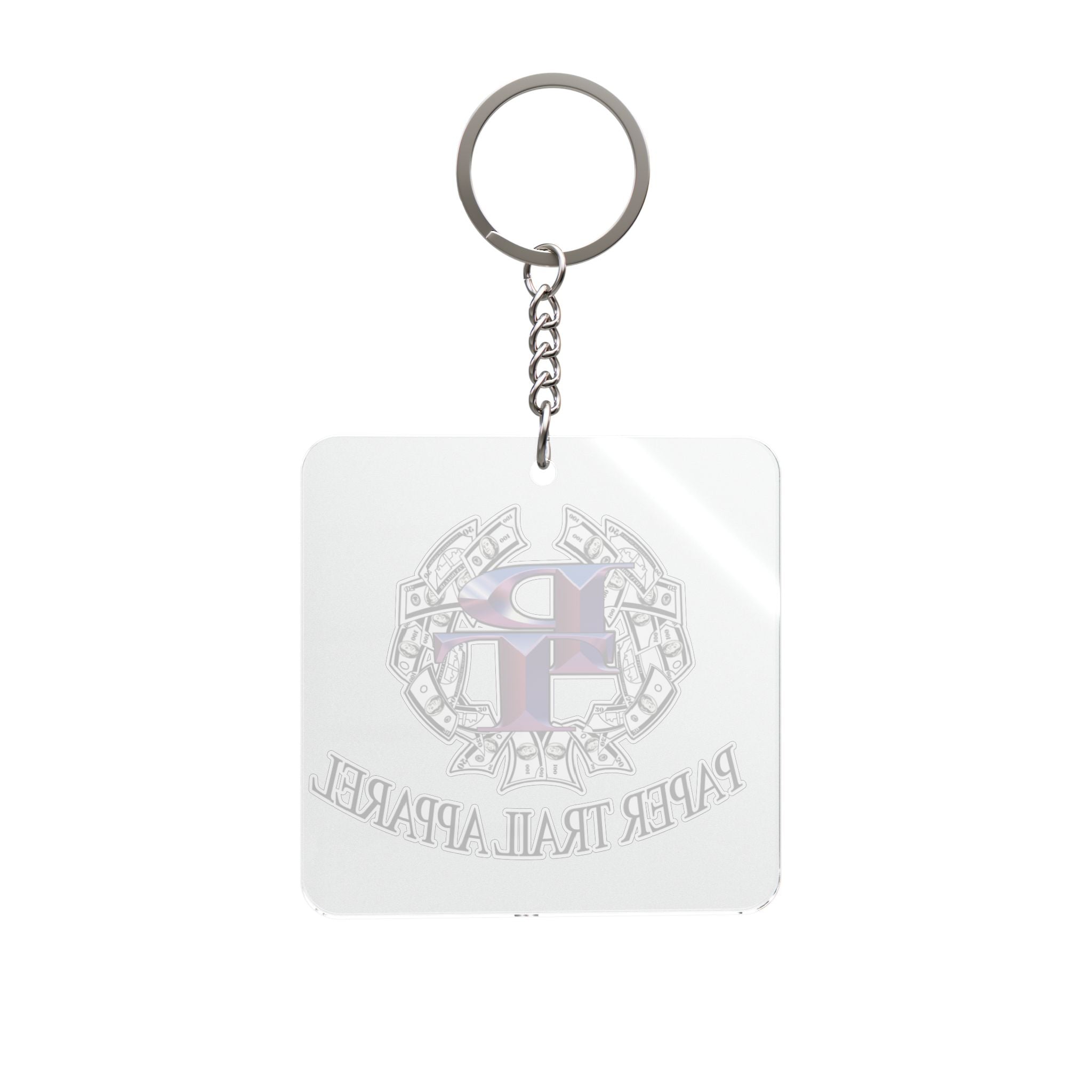 Paper trail og key chain