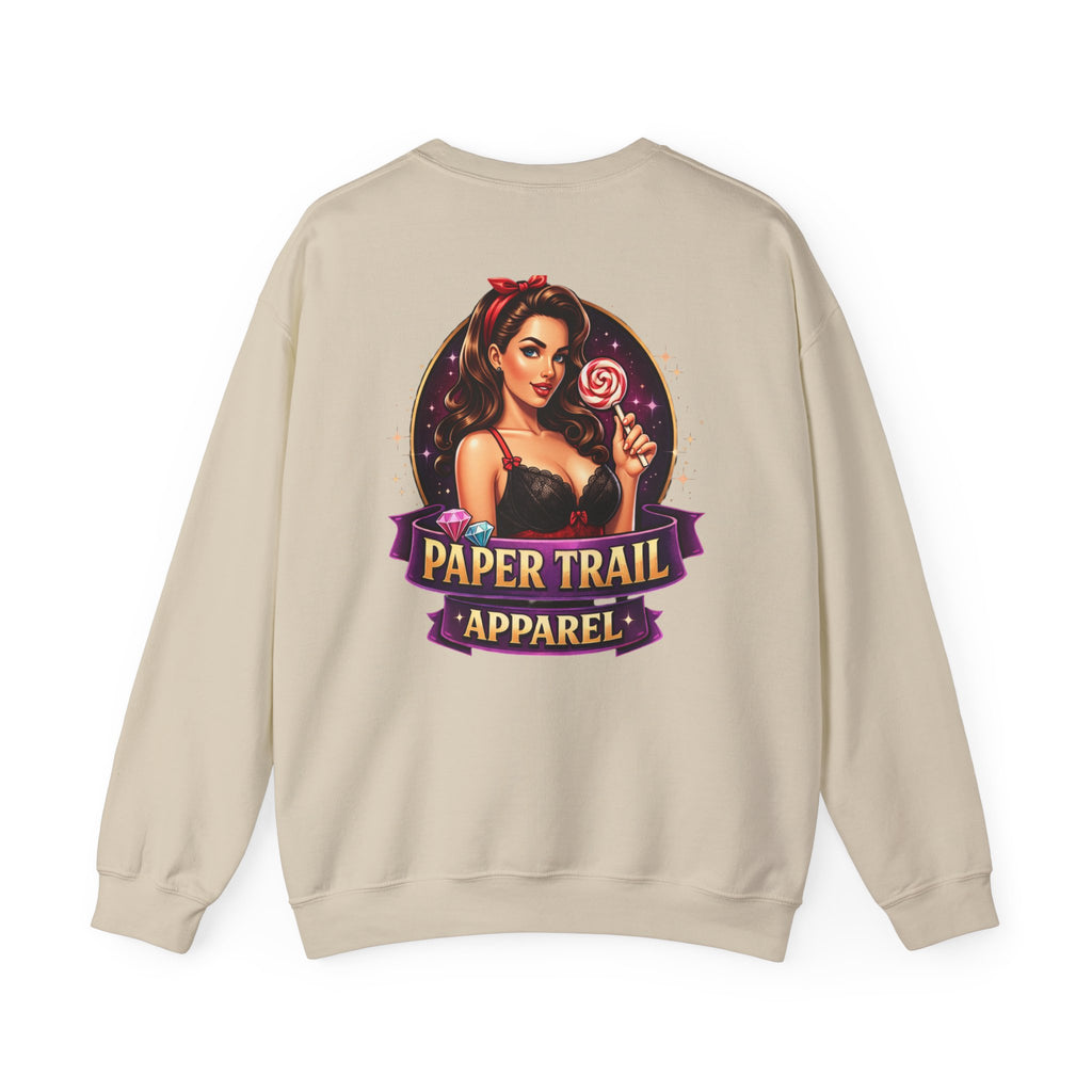 Paper Trail Pin Up Sweatshirt