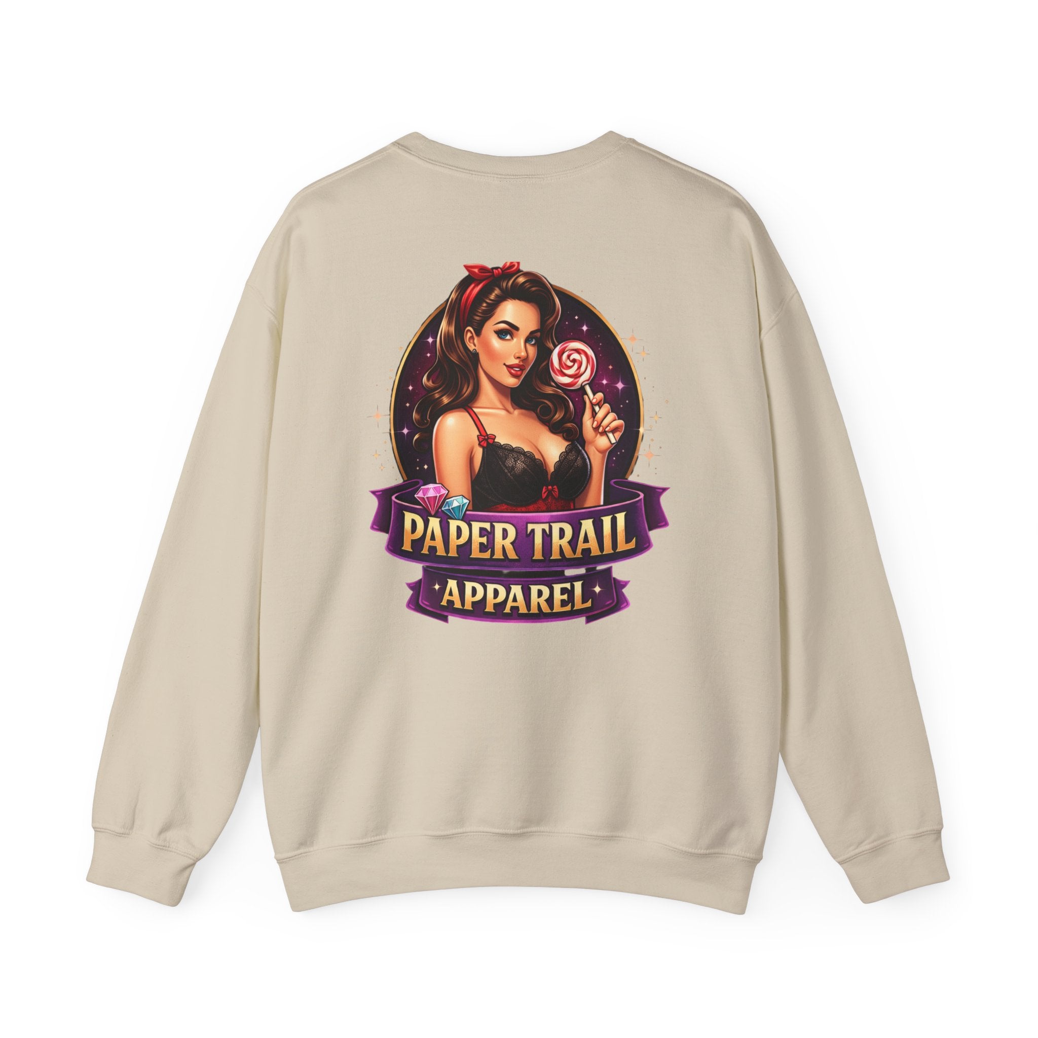 Paper Trail Pin Up Sweatshirt