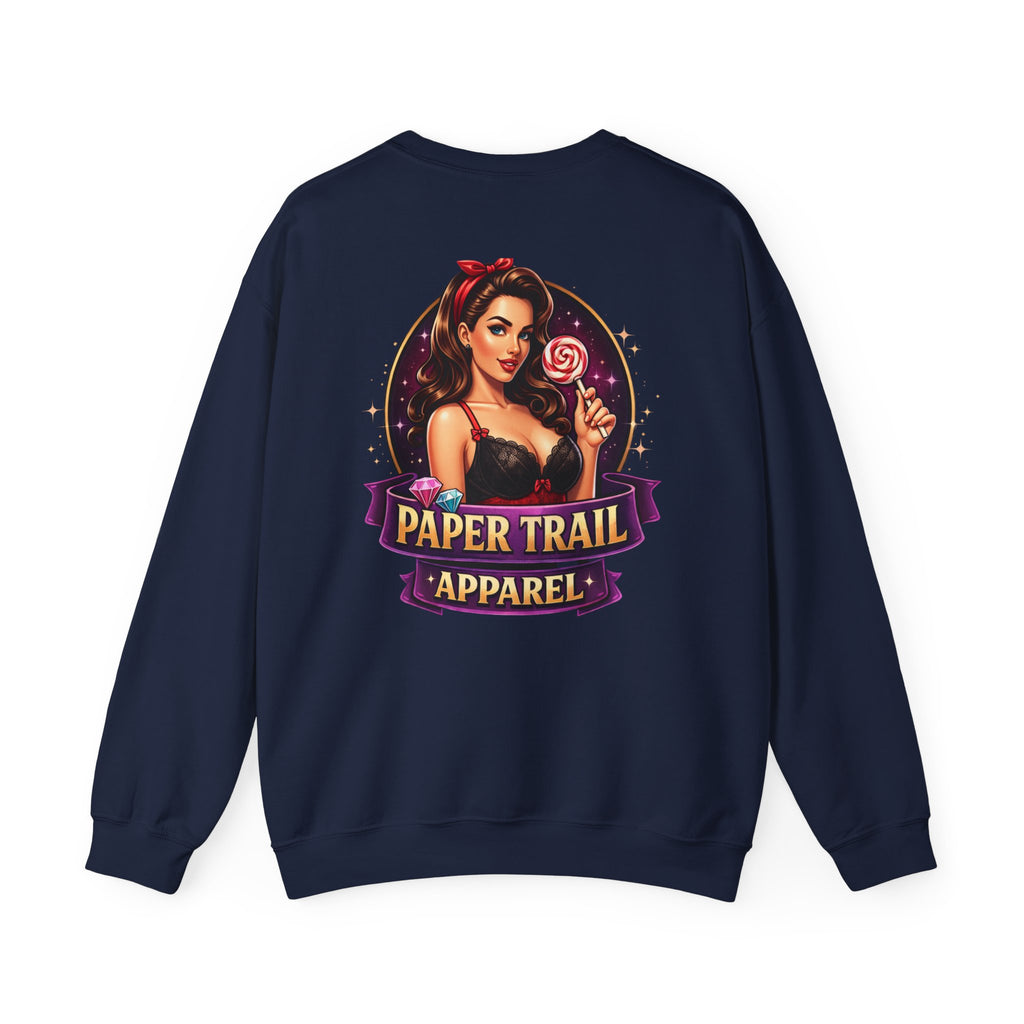 Paper Trail Pin Up Sweatshirt