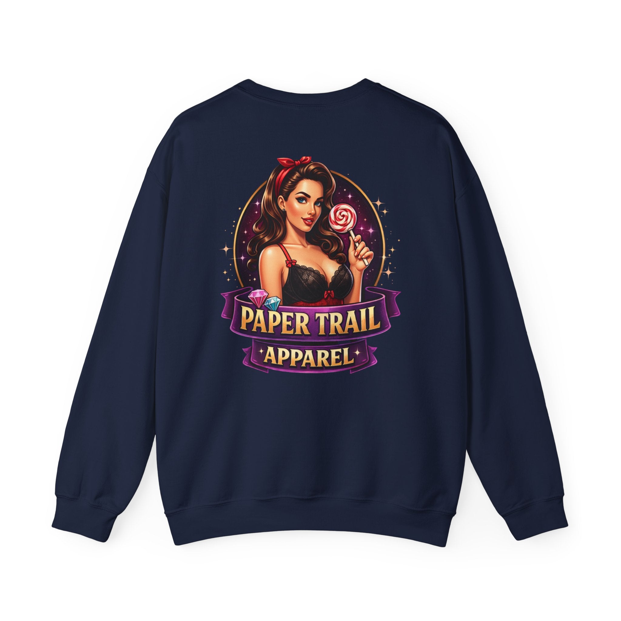 Paper Trail Pin Up Sweatshirt