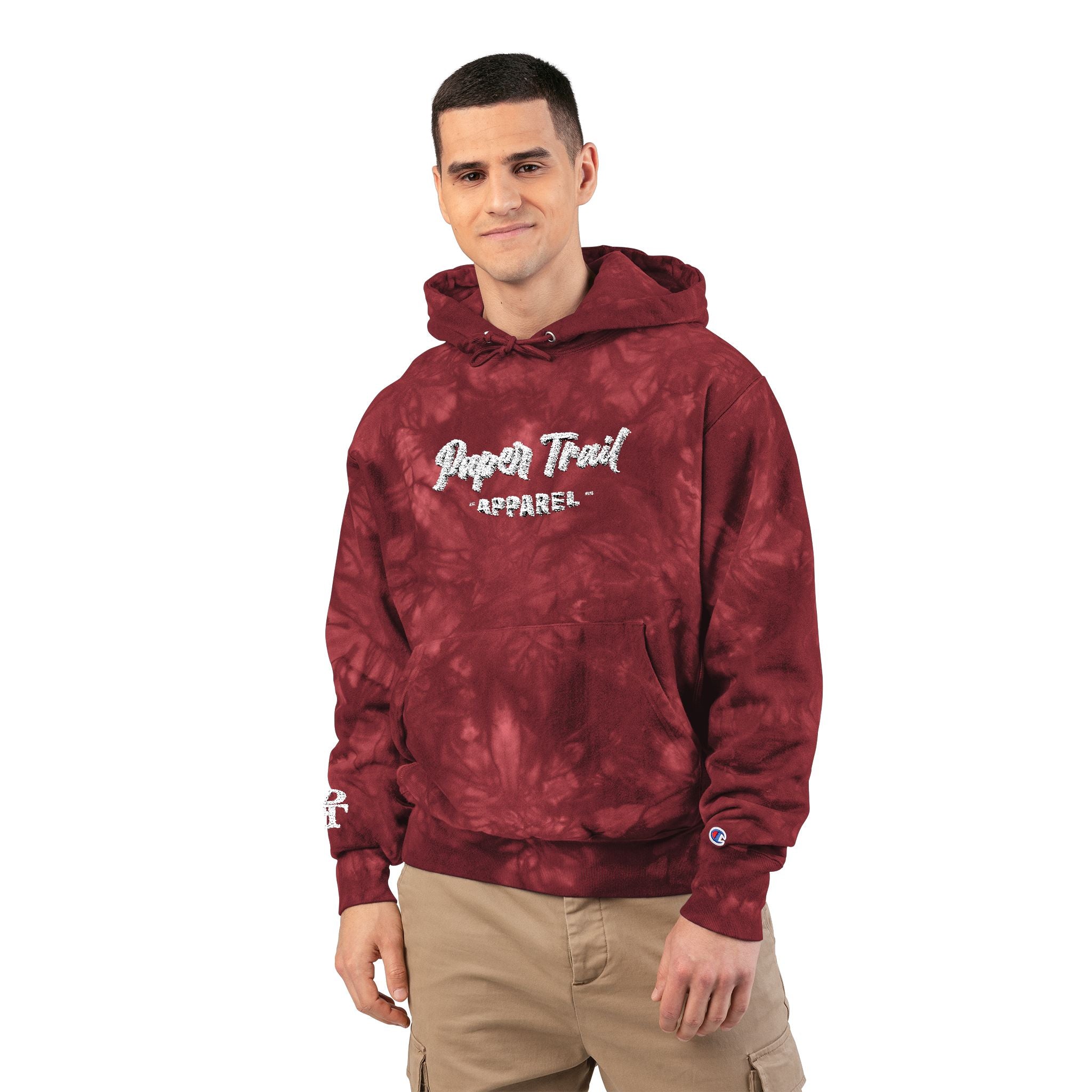 Paper Trail Classic Tie-Dye Champion Premium Hoodie