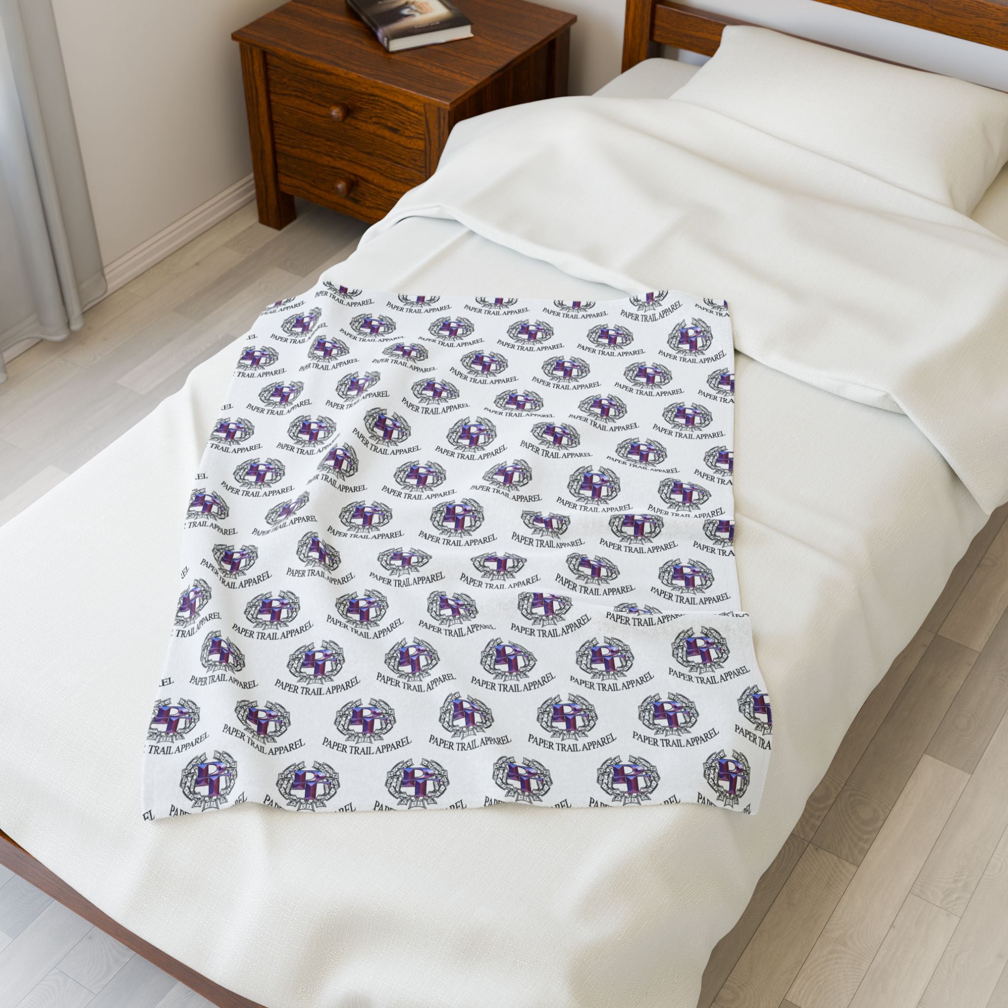 Paper Trail OG Money Plush Throw Blanket