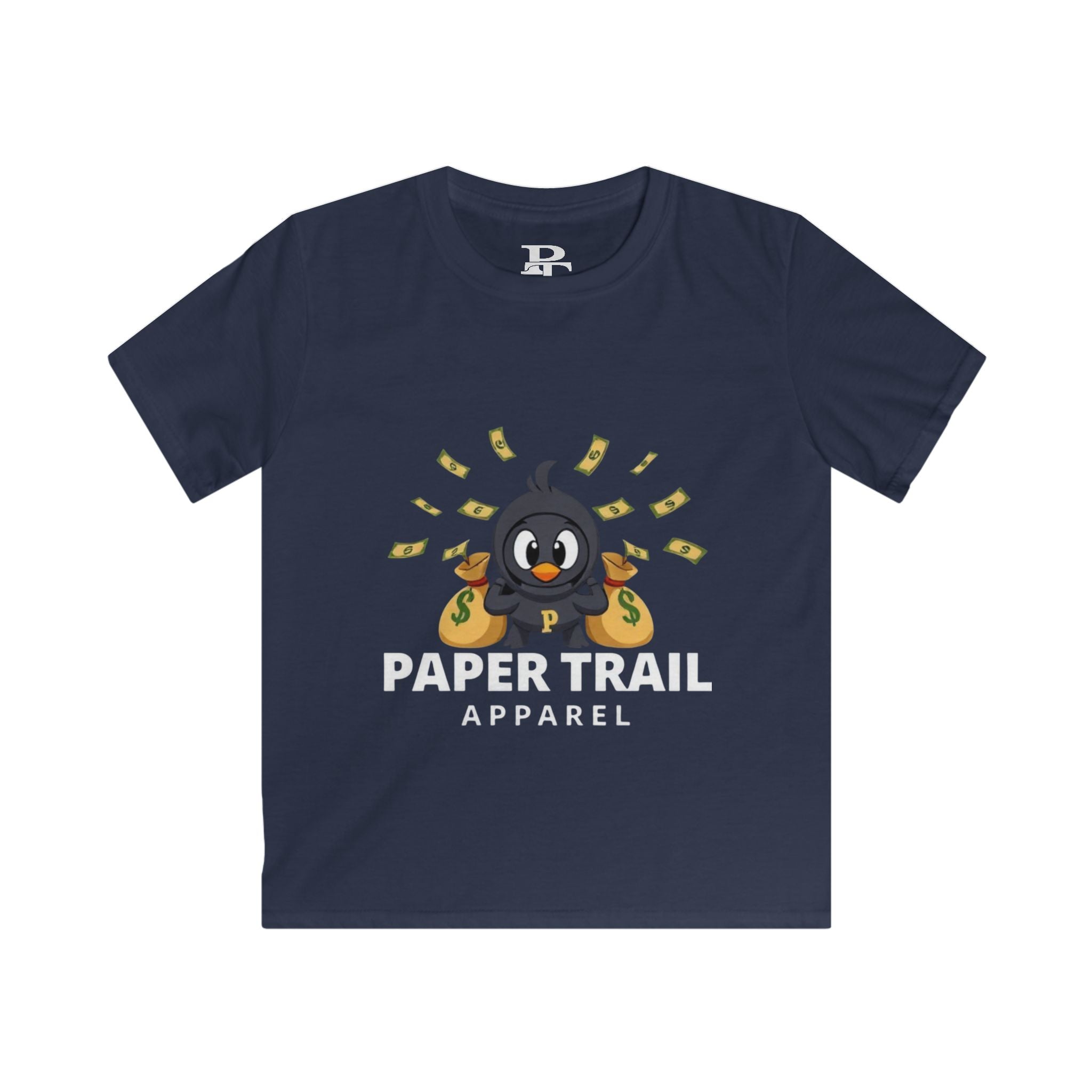 Paper Trail Money Ducky Kids T-Shirt