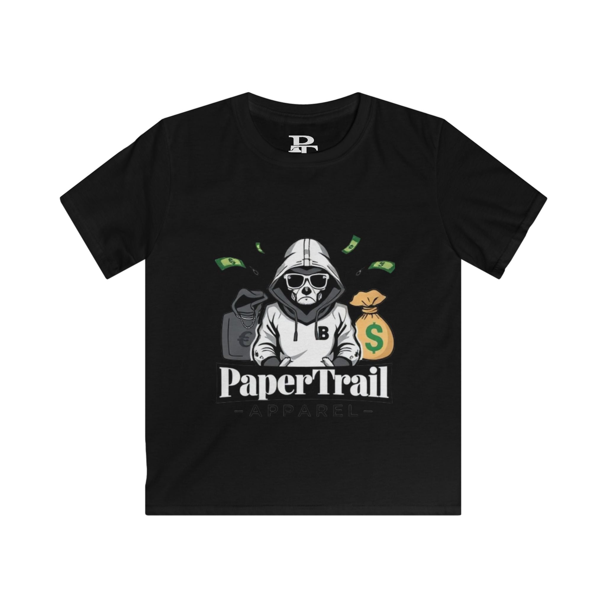 Paper Trail Money Mystery Kids T-Shirt
