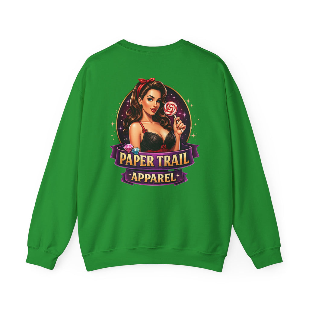 Paper Trail Pin Up Sweatshirt