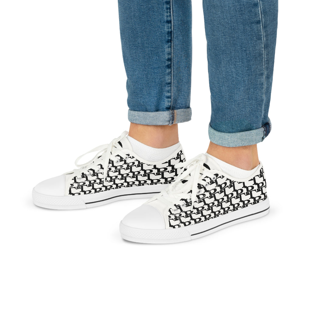 Paper Trail Icon Monogram Lowtop Sneakers