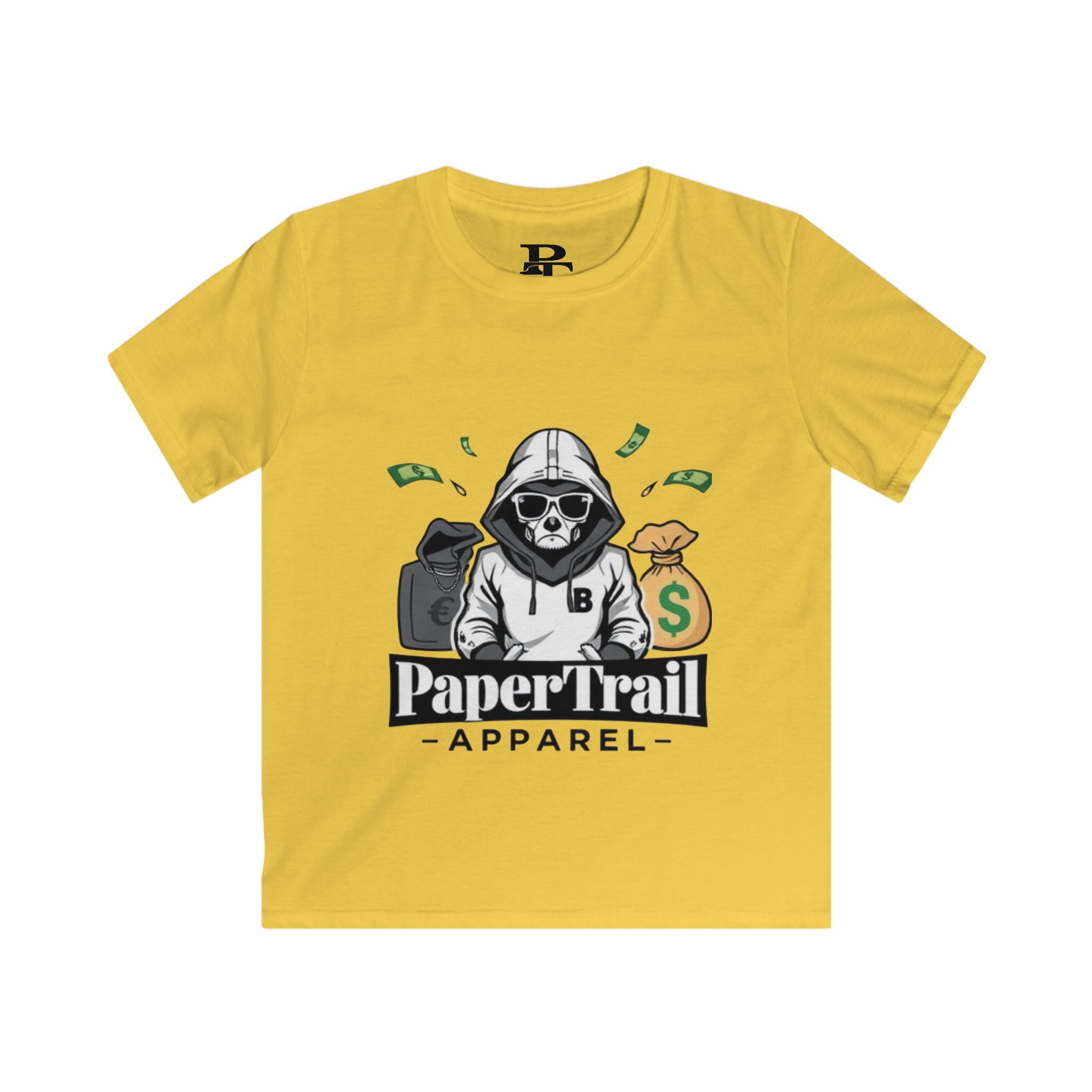 Paper Trail Money Mystery Kids T-Shirt