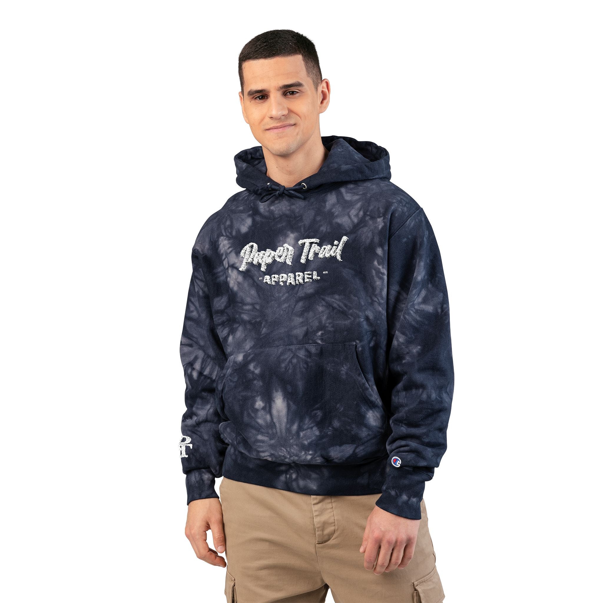 Paper Trail Classic Tie-Dye Champion Premium Hoodie