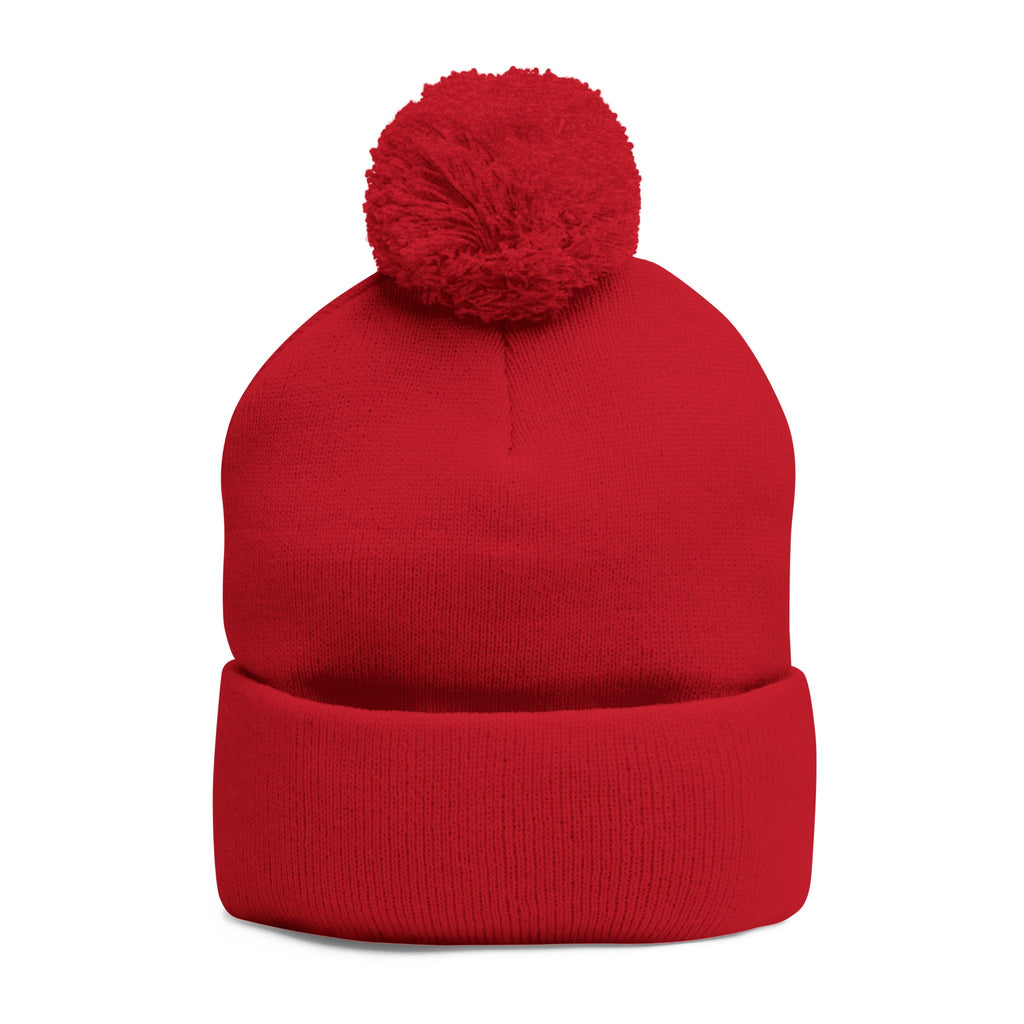Paper Trail Flip a Bird Premium Pom-Pom Beanie