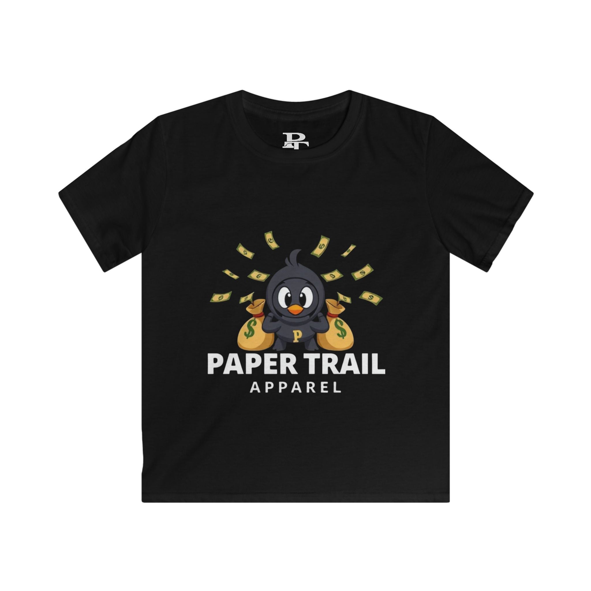 Paper Trail Money Ducky Kids T-Shirt