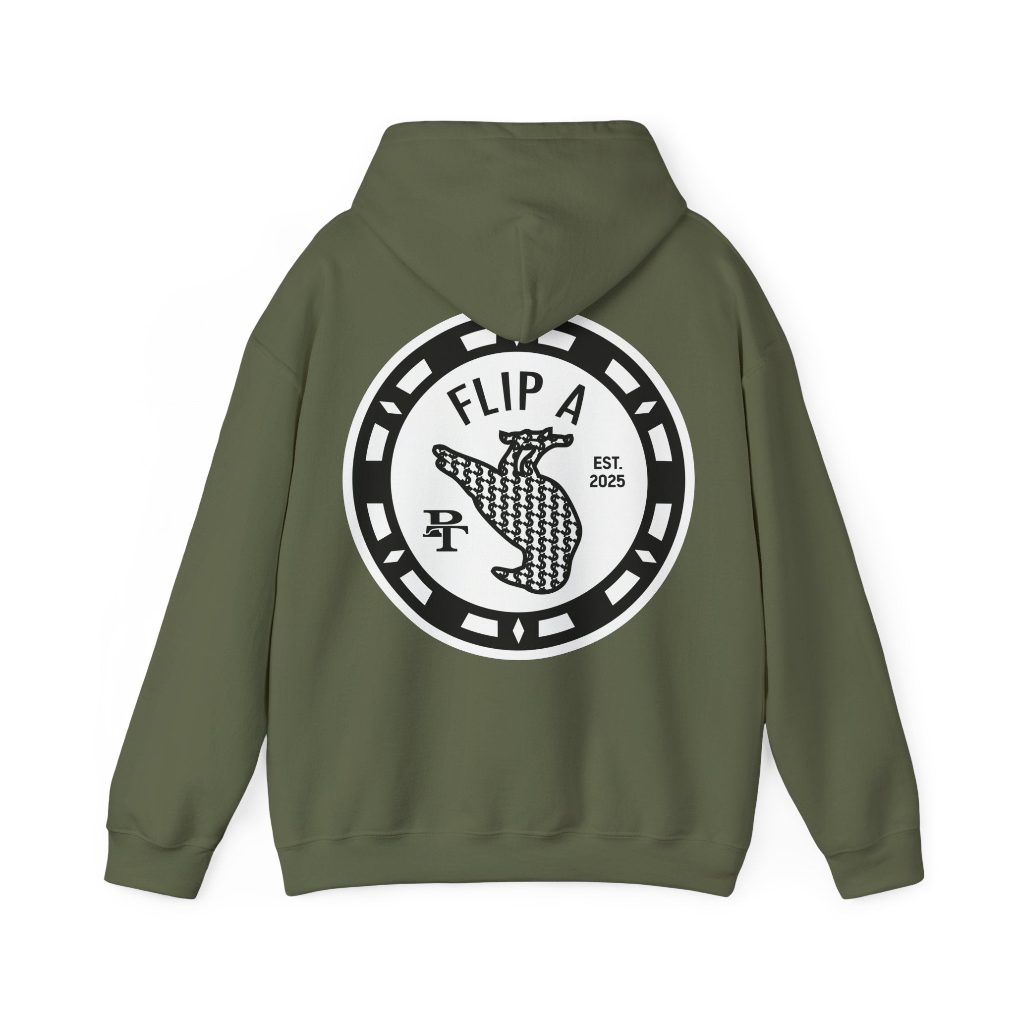 Paper Trail Flip a Bird Hoodie
