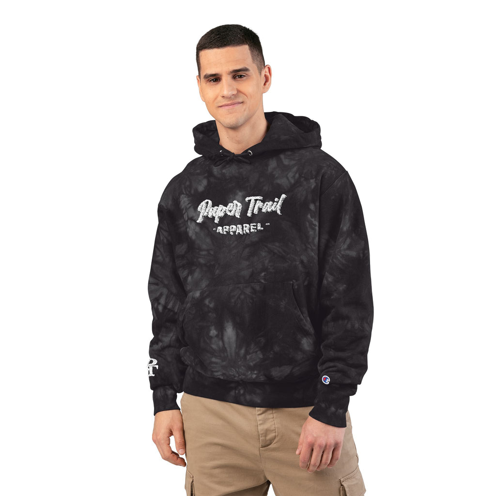 Paper Trail Classic Tie-Dye Champion Premium Hoodie