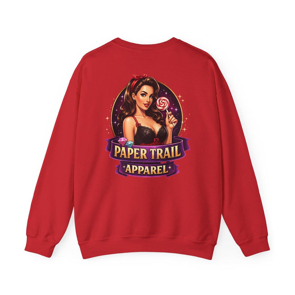 Paper Trail Pin Up Sweatshirt