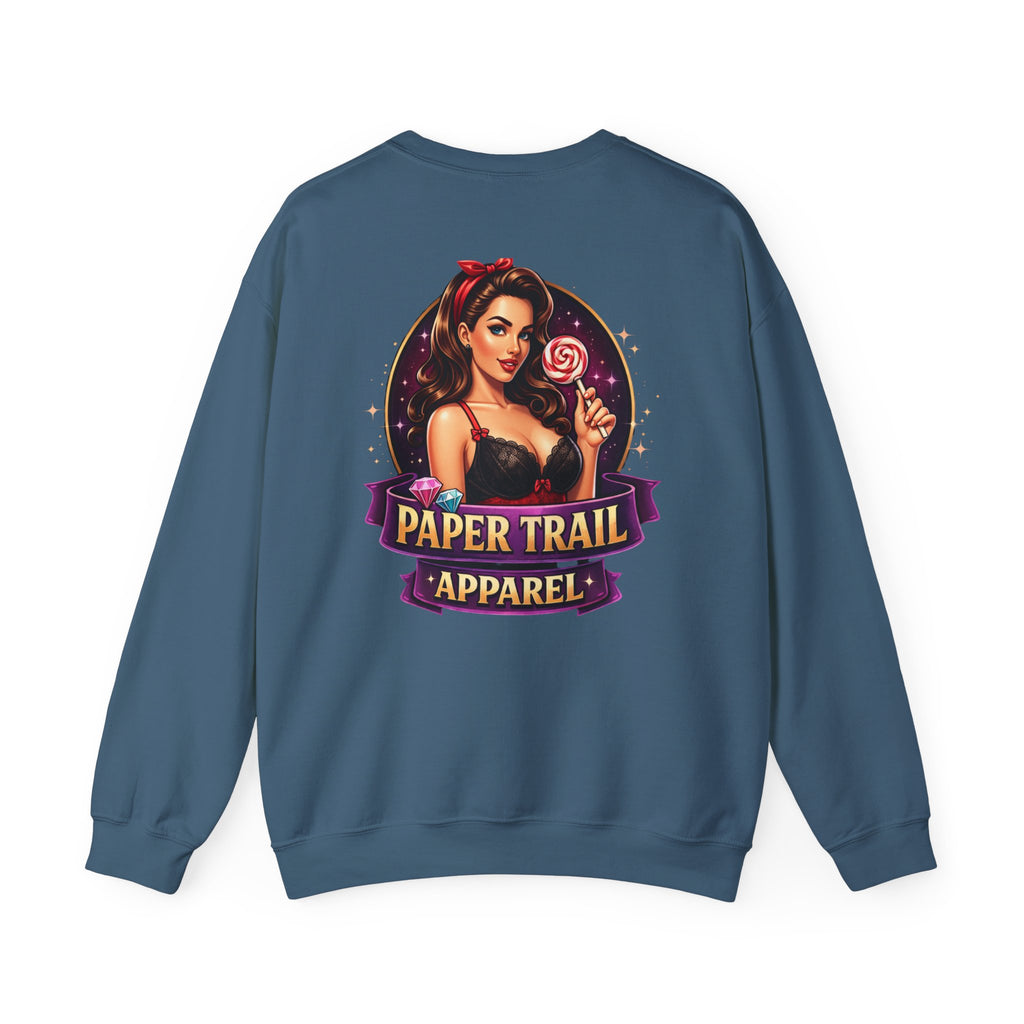 Paper Trail Pin Up Sweatshirt