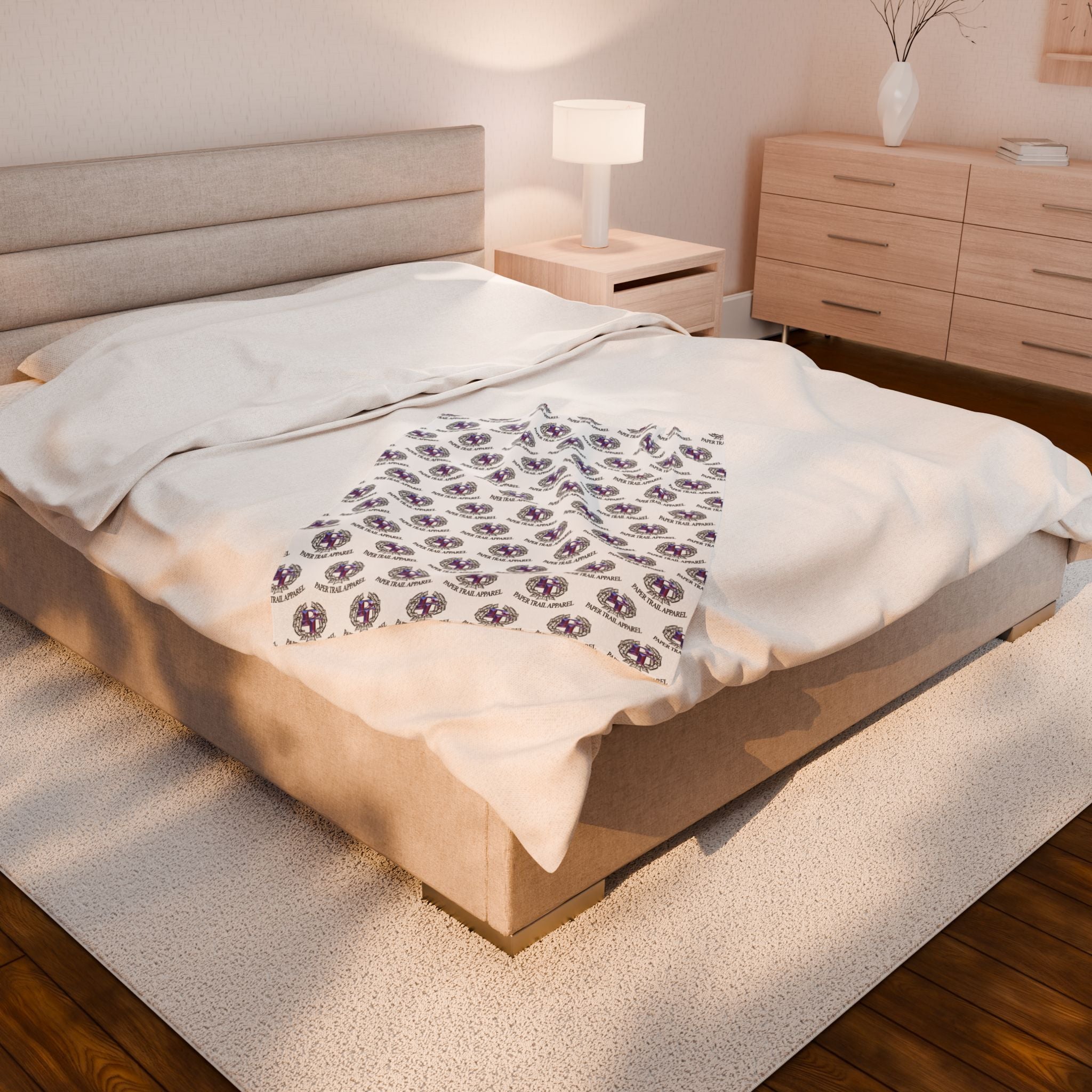 Paper Trail OG Money Plush Throw Blanket