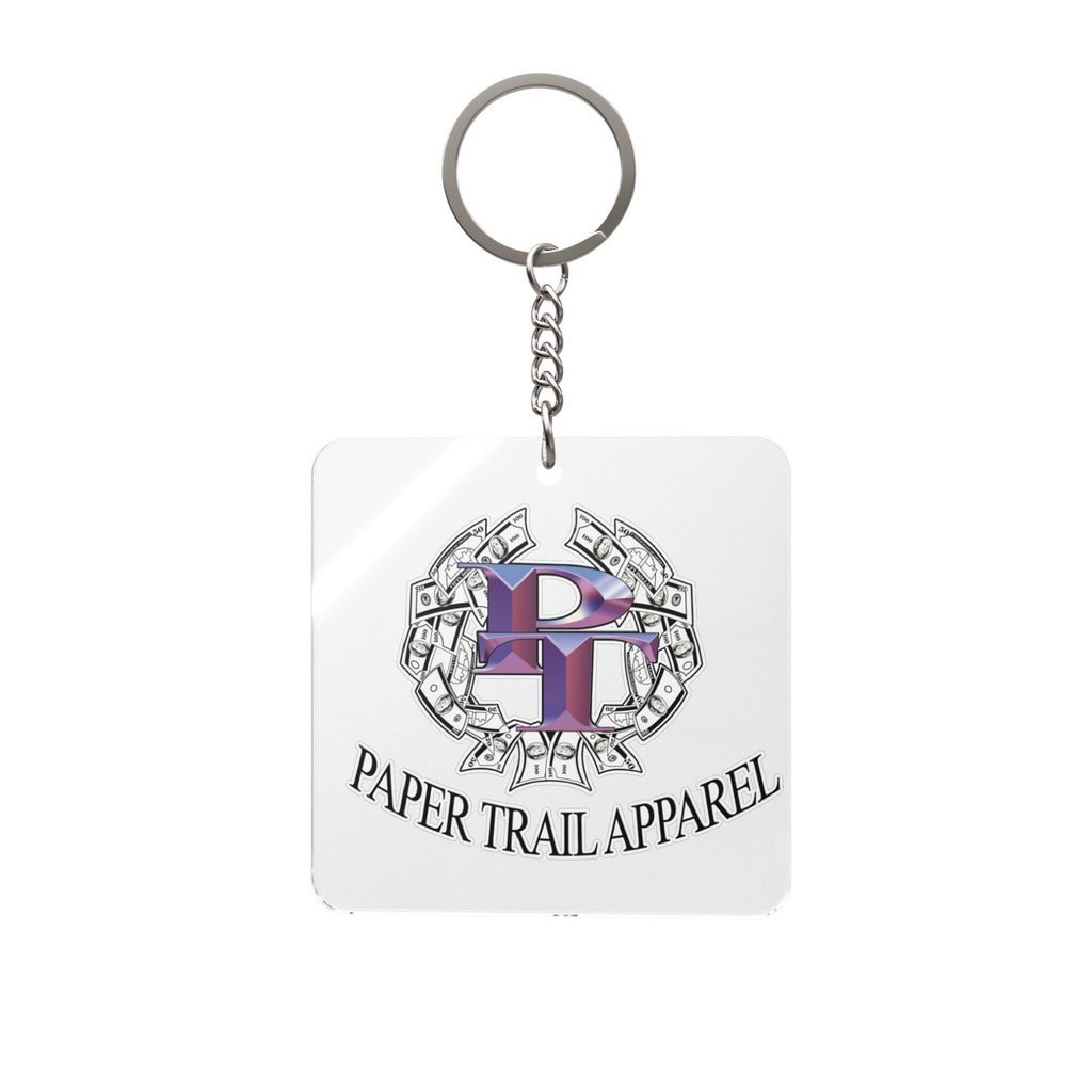 Paper trail og key chain