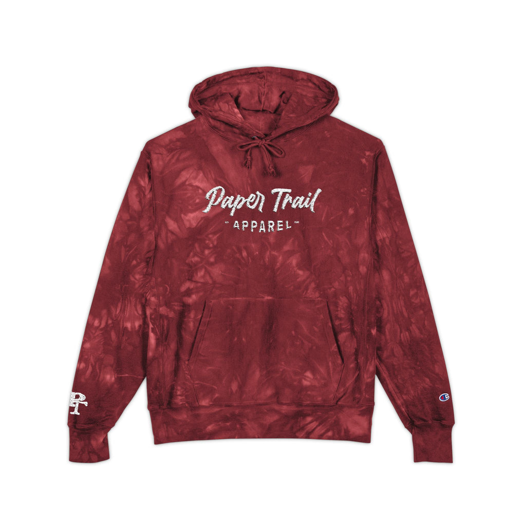 Paper Trail Classic Tie-Dye Champion Premium Hoodie