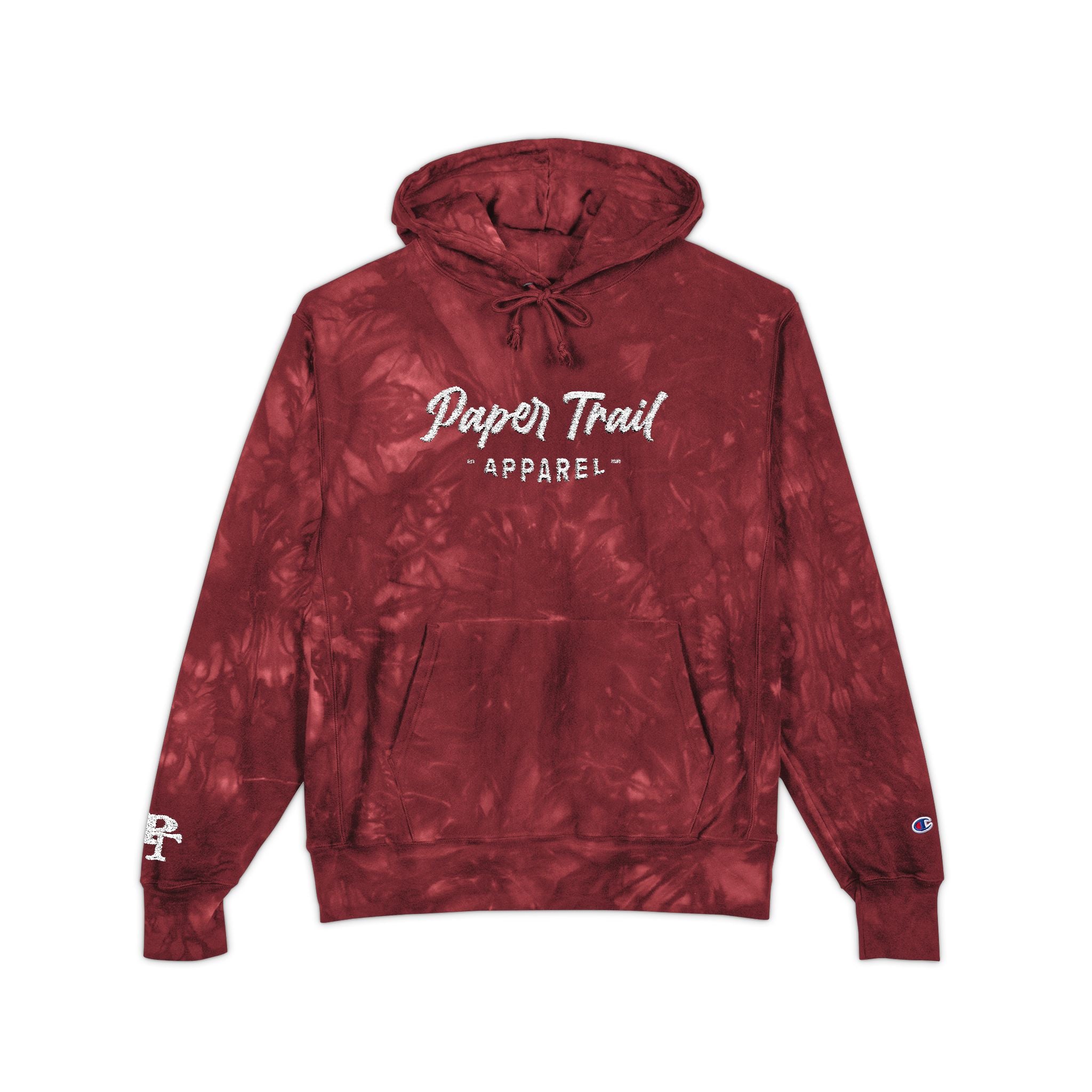 Paper Trail Classic Tie-Dye Champion Premium Hoodie