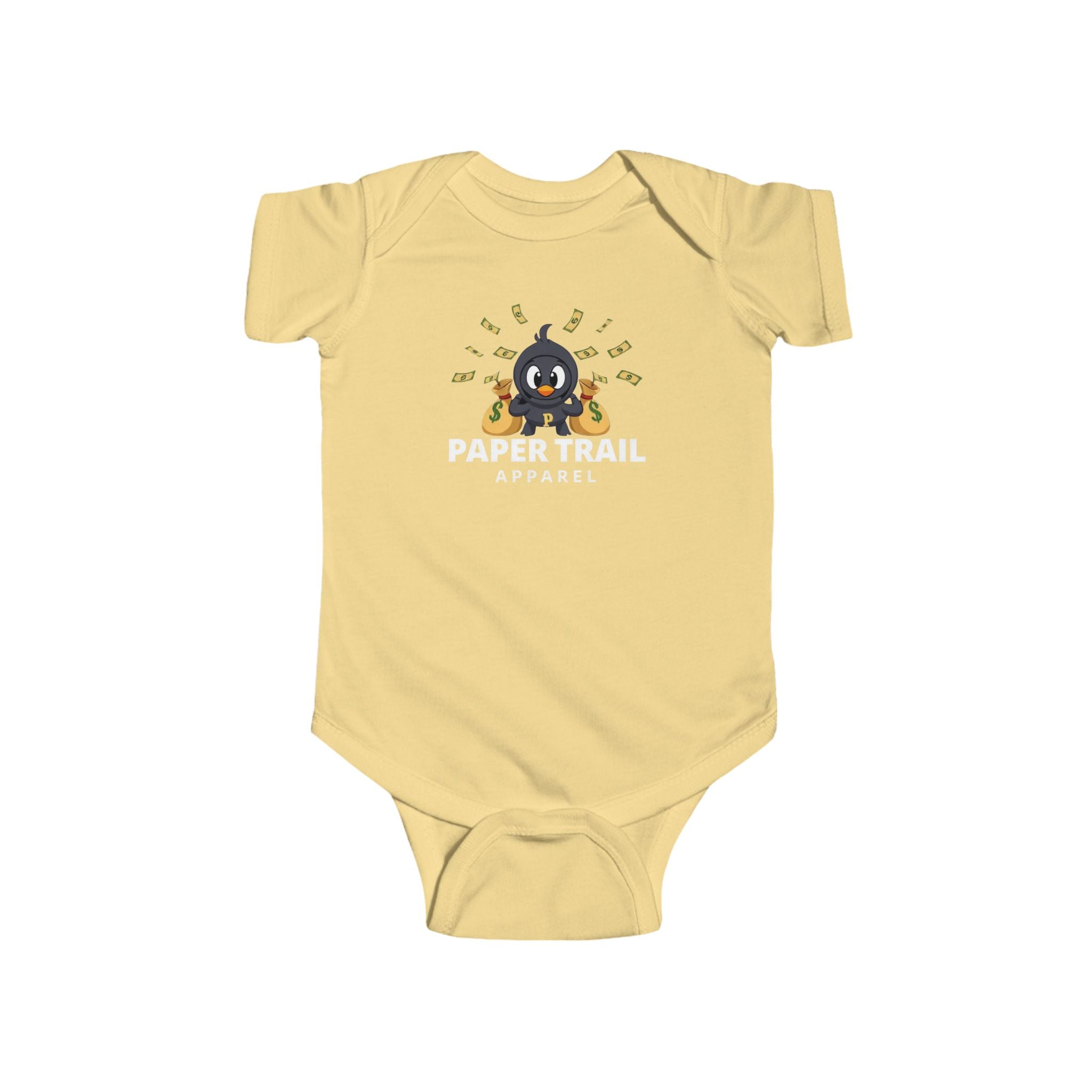 Paper Trail Money Ducky Onesie