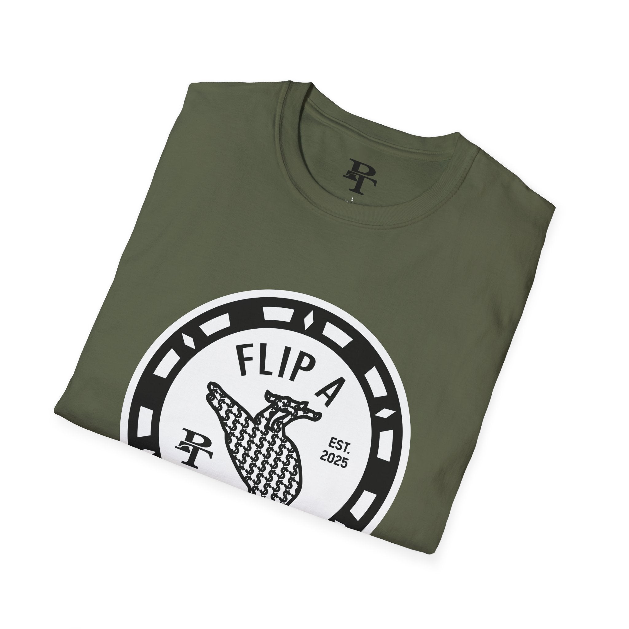 Paper Trail Flip a Bird T-Shirt