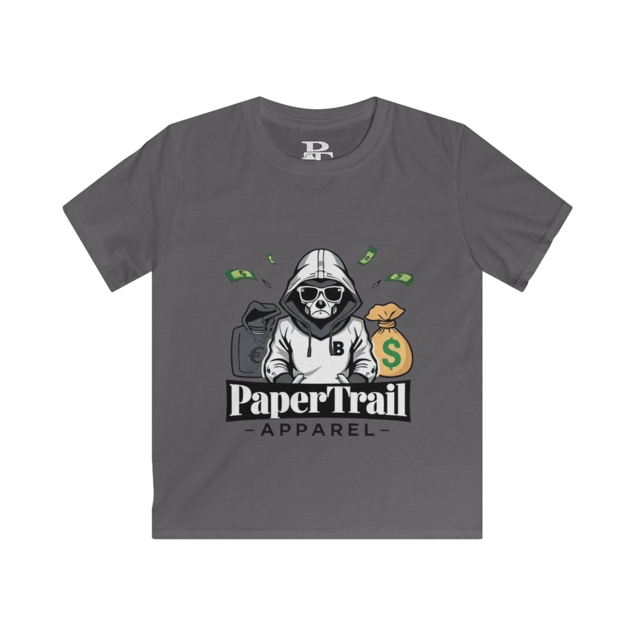 Paper Trail Money Mystery Kids T-Shirt