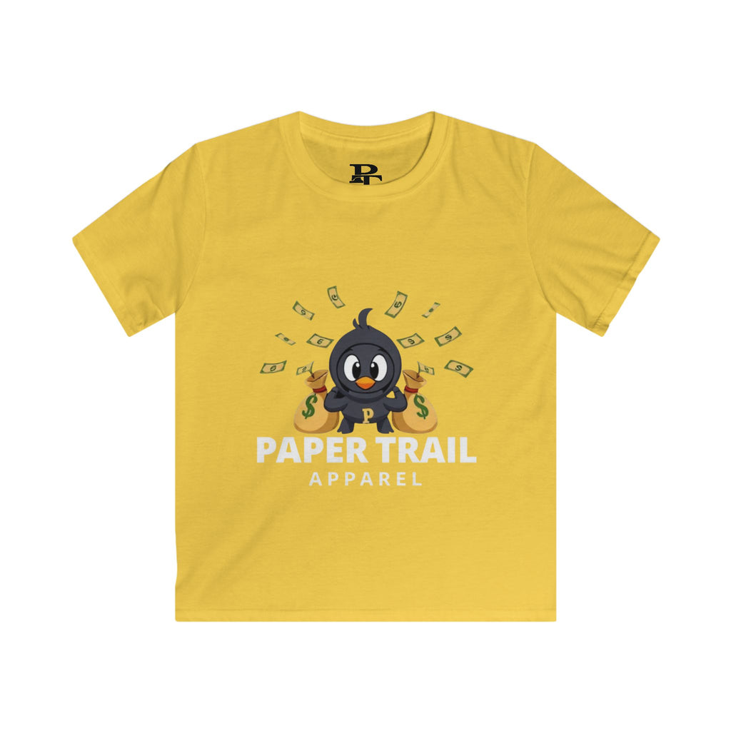 Paper Trail Money Ducky Kids T-Shirt