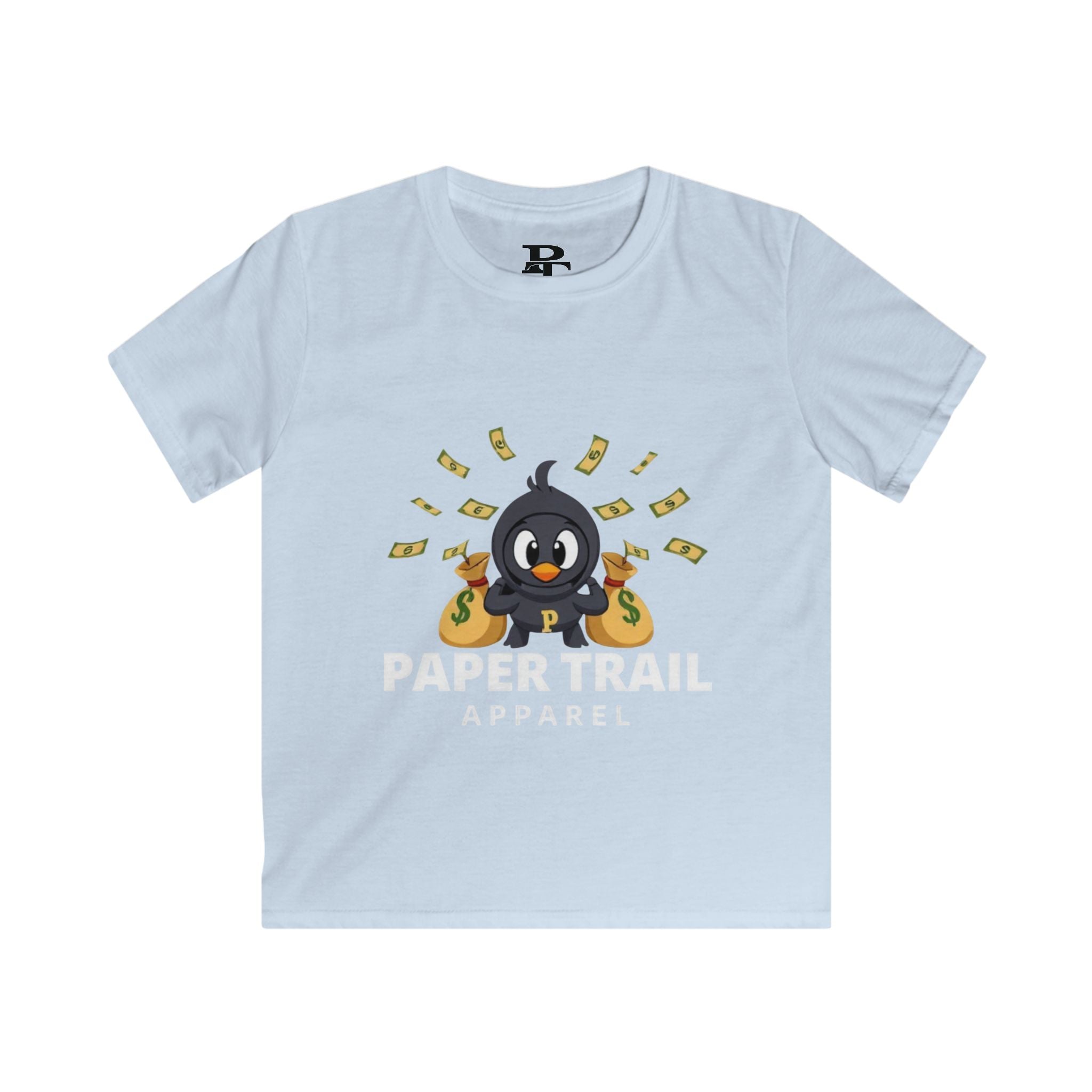 Paper Trail Money Ducky Kids T-Shirt