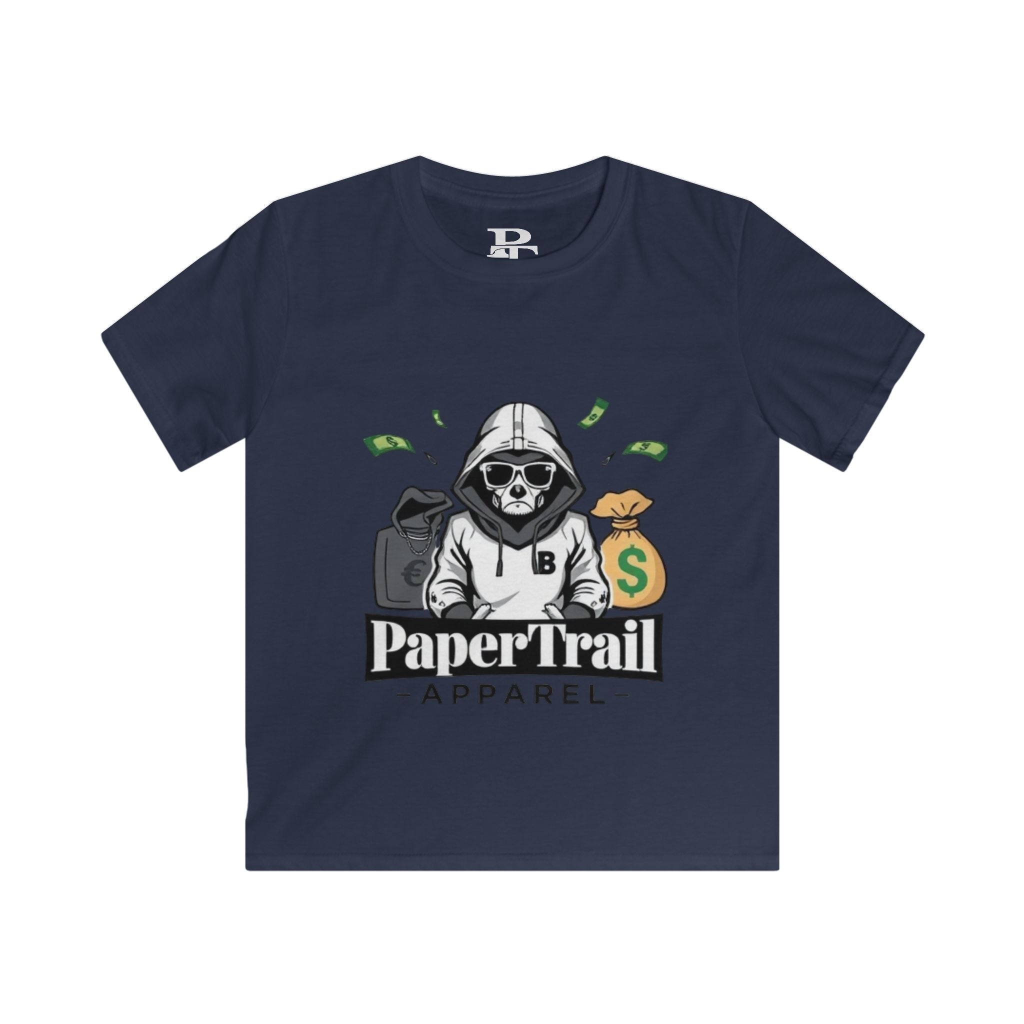 Paper Trail Money Mystery Kids T-Shirt