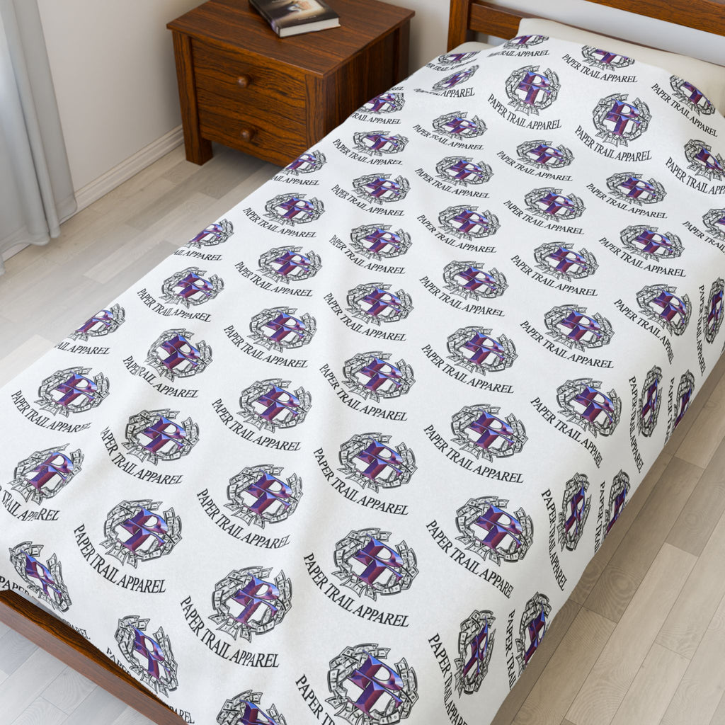 Paper Trail OG Money Plush Throw Blanket
