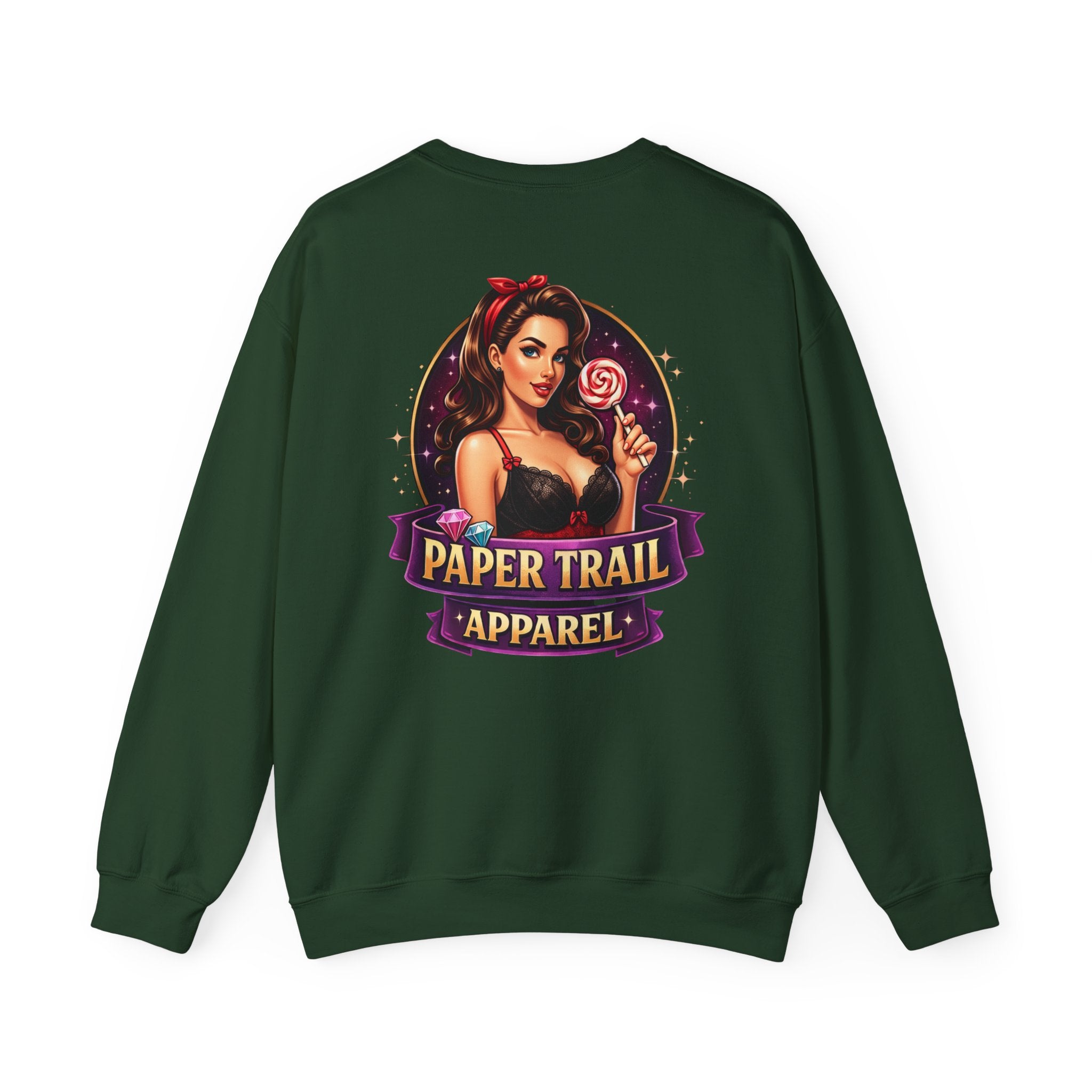 Paper Trail Pin Up Sweatshirt