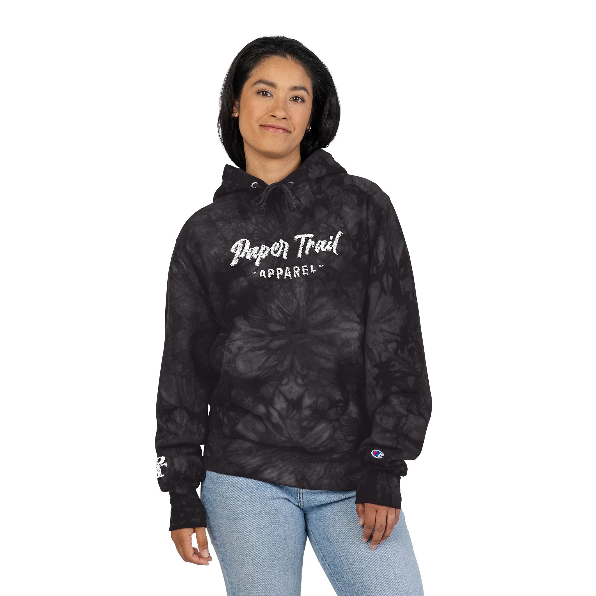 Paper Trail Classic Tie-Dye Champion Premium Hoodie