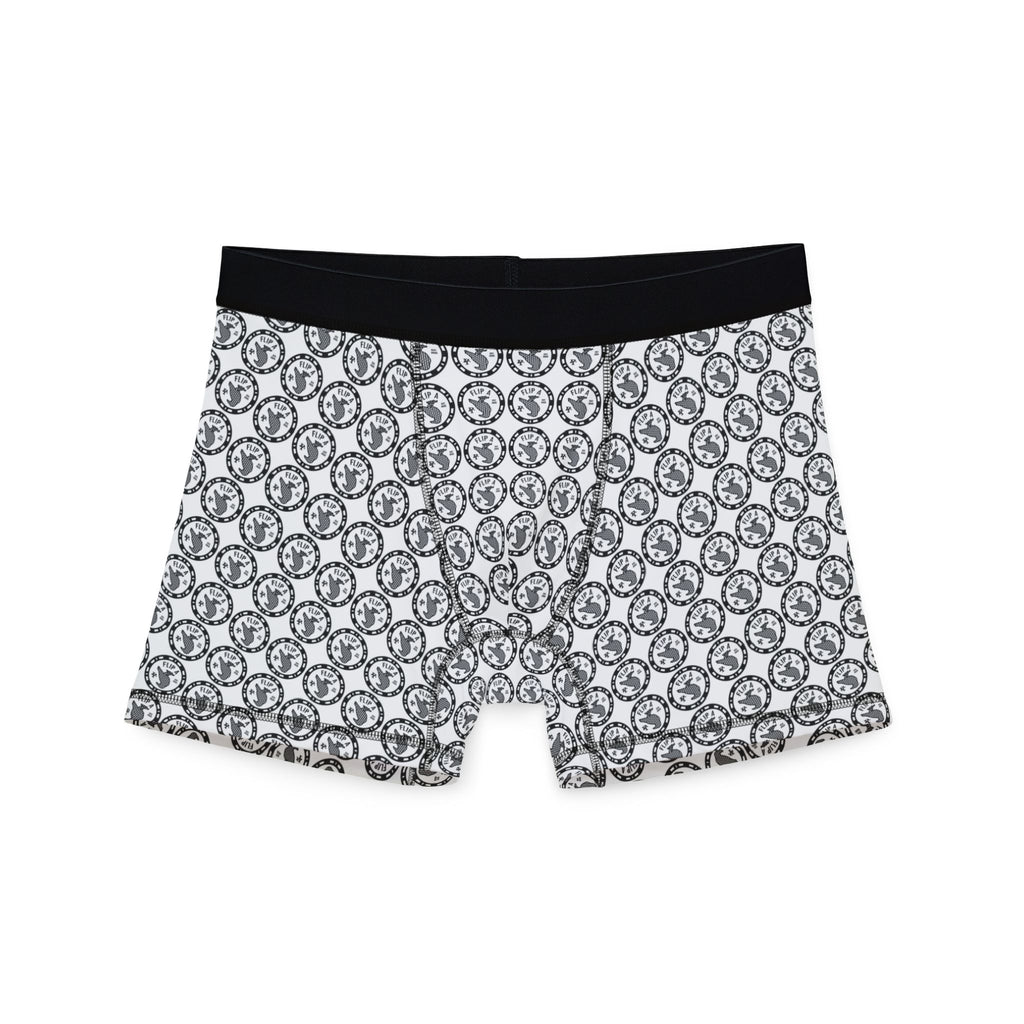 Paper Trail Flip a Bird Monogram Briefs