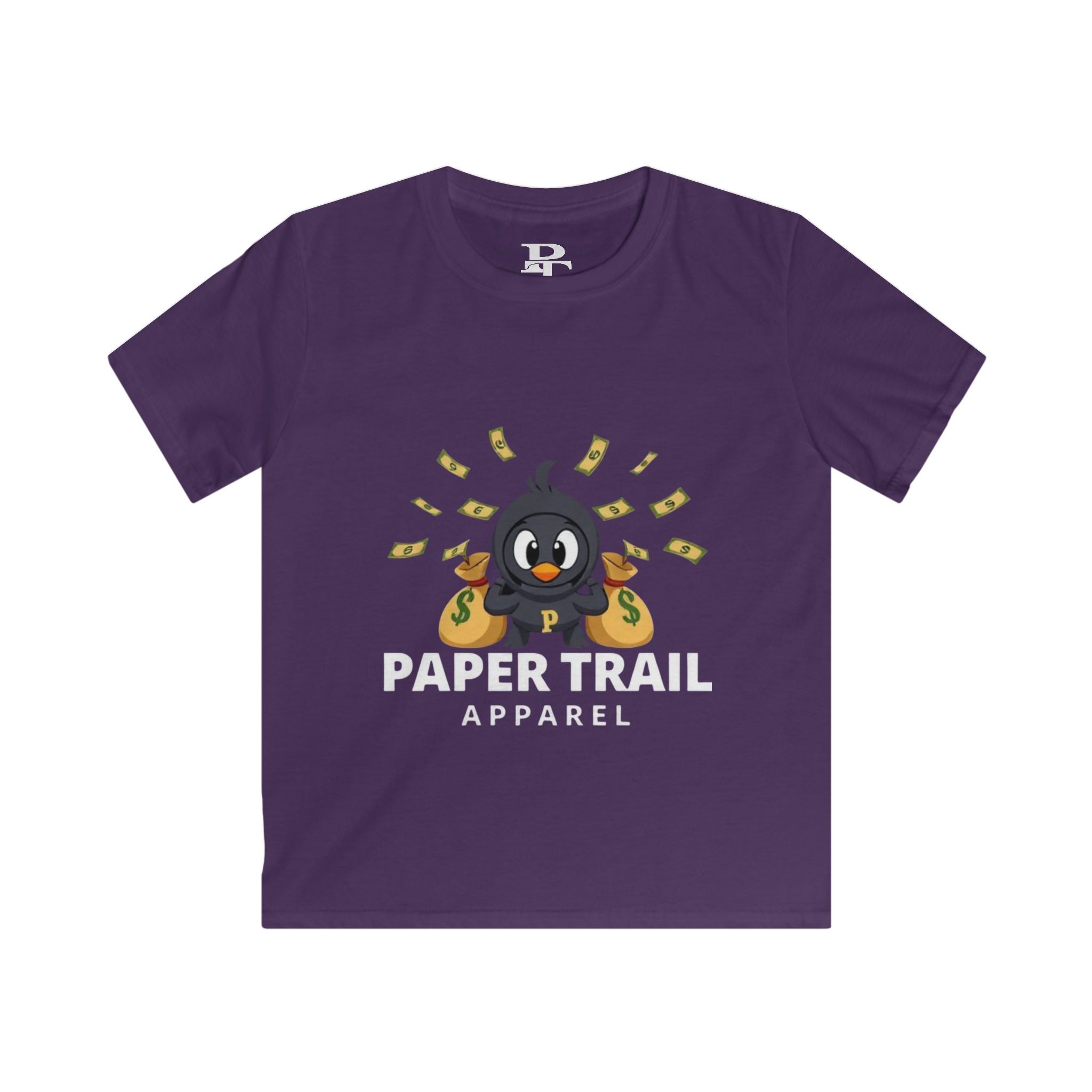Paper Trail Money Ducky Kids T-Shirt