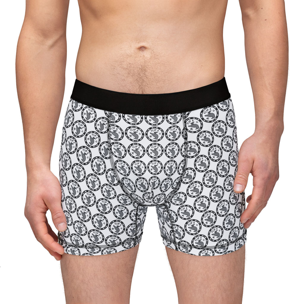 Paper Trail Flip a Bird Monogram Briefs