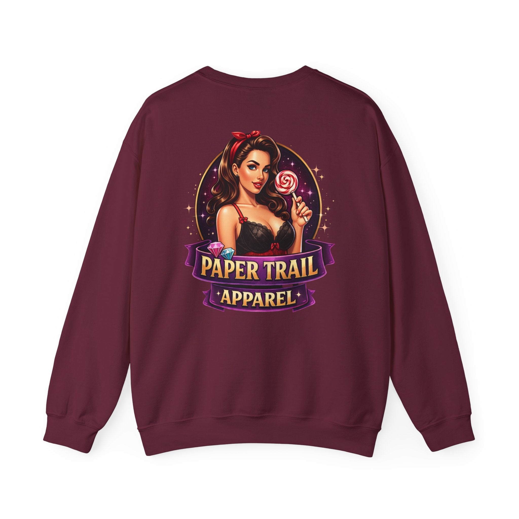 Paper Trail Pin Up Sweatshirt